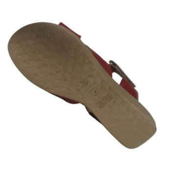 Sandalias Mujer Casual Rojas Firezzi Cómodas Guimos - Imagen 3